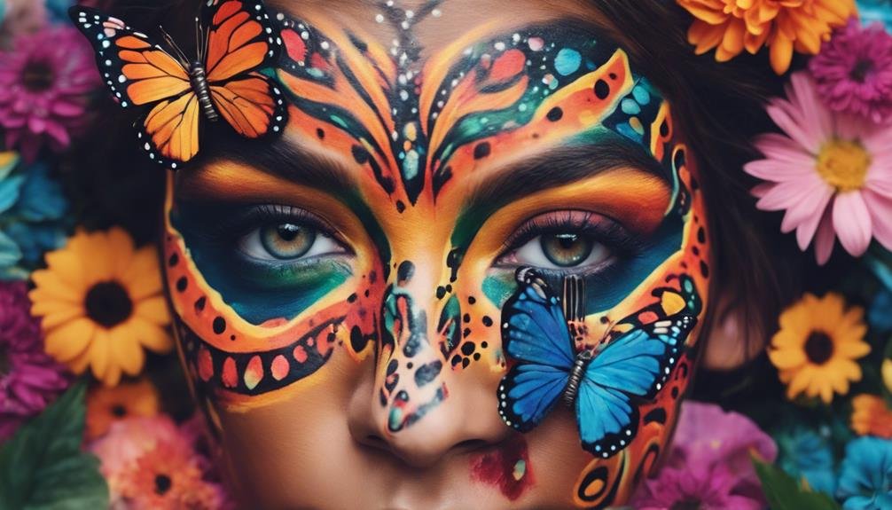 creative face painting designs