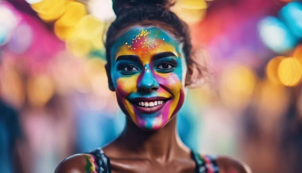 face painting paint options